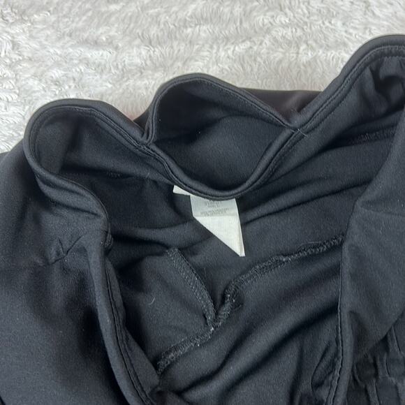 Shosho black textured stretch athletic skort, size L - Picture 6 of 9